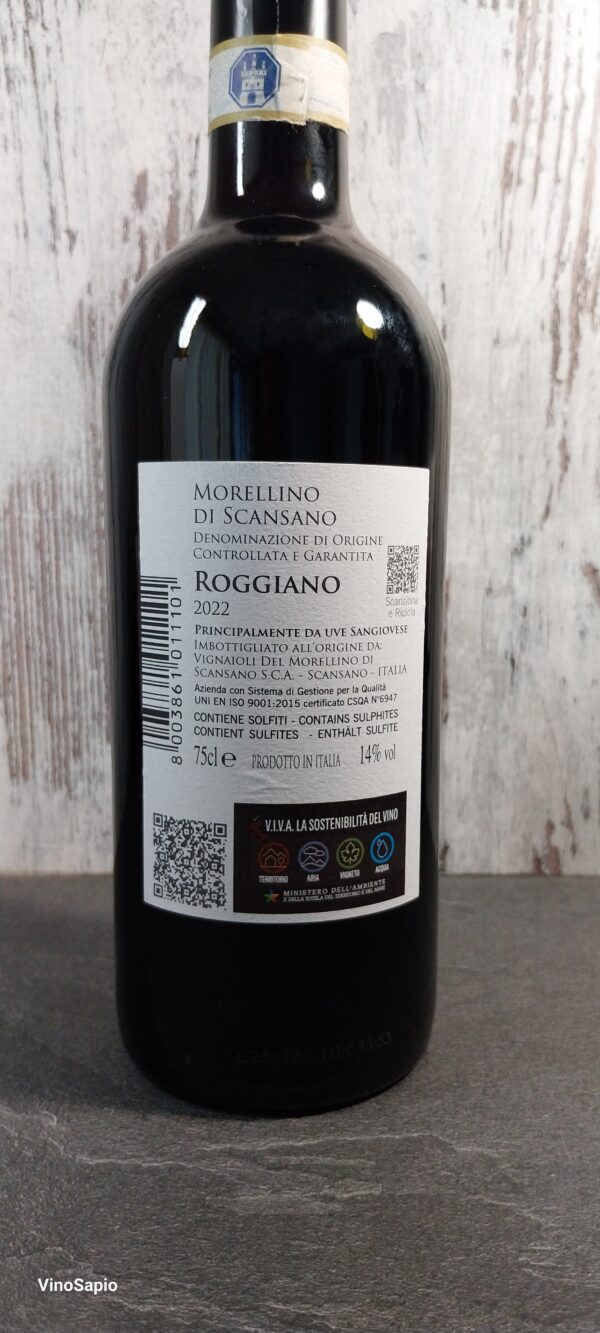 Morellino di Scansano Label